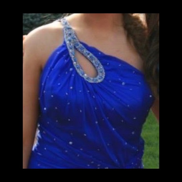 royal blue prom dress! - Picture 1 of 3